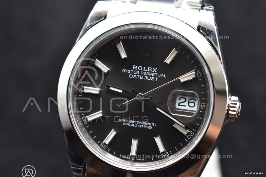 Dial Grey SS Edition Rhodium Best 904L 126330 DateJust Bracelet 597 VS 41 Effortless On VSF 1:1 Oyster 0208